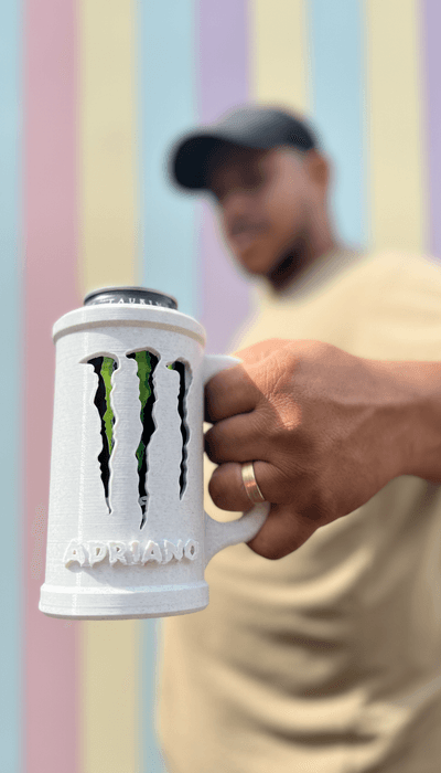 #146 Porta Lata Monster + brinde