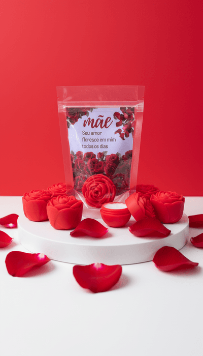 Chaveiro compartimento Flor