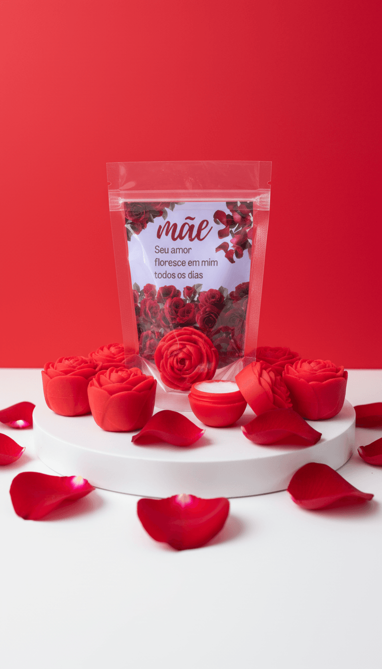 Chaveiro compartimento Flor